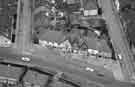 View: u10641 Aerial view of shops on Dykes Lane, Hillsborough