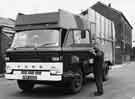 View: u10778 Sheffield Cleansing Department refuse lorry No.199, taken in the yard of Shefflex Ltd works, Rutland Street