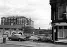 View: u11055 Brown Cow public house, (right) No. 68 The Wicker showing (left) the Ace Business Centre and the Royal Victoria Hotel