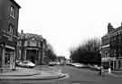 View: u11134 Junction of (top centre) Sharrow Lane showing No.1 Midland Bank No. 8 J. Sermin and Sons, wholesale jewellers and (foreground) London Road showing (left) No..272 United Friendly Insurance Co. Ltd.