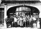 Sheffield Clarion Ramblers at the Greyhound public house