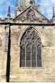 View: v04692 The East Window of Sheffield Cathedral, seen from East Parade