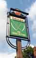 View: v04786 Sign on the Cross Scythes public house, Nos.145-147 Derbyshire Lane