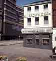 View: w02579 H.L Brown and Son Ltd., jewellers, No.70 Fargate and corner of Leopold Street showing (left) Fountain Precinct offices