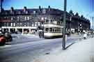 View: w02683 Junction of London Road and The Moor showing (left) W.E. Franklin (Sheffield) Ltd.