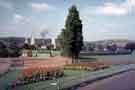 View: w02816 Hillsborough Park as seen from Hawksley Avenue showing (back) Neepsend Power Station