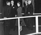 View: y03404 Visit of Queen Elizabeth II and the Duke of Edinburgh to the River Don Works (Brightside Lane) of English Steel Corporation on 27th October 1954