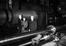 View: y03413 Visit of Queen Elizabeth II and the Duke of Edinburgh to the River Don Works (Brightside Lane) of English Steel Corporation on 27th October 1954