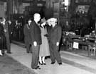 View: y03414 Visit of Queen Elizabeth II and the Duke of Edinburgh to the River Don Works (Brightside Lane) of English Steel Corporation on 27th October 1954