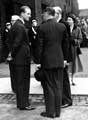 View: y03417 Visit of Queen Elizabeth II and the Duke of Edinburgh to the River Don Works (Brightside Lane) of English Steel Corporation on 27th October 1954