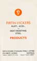 Firth-Vickers Stainless Steels Ltd.- Rust, acid and heat resisting steel products