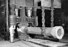 Firth Brown Ltd forging a 600 m/m pipe mould