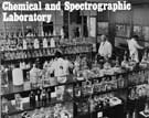 Brown-Firth Research Laboratories - chemical and spectrographic laboratory