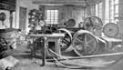 View: y05219 James Farrer and Sons Ltd., buff and glazer manufacturers, machines and materials for same, Devonshire Works, Nos. 37 - 43 Division Street: Wood Working Machine Shop