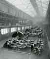 View: y06630 Pump House showing 5-200 horse power Hydraulic Pumps, Davy Bros Ltd., engineers and boilermakers, Park Iron Works, Leveson Street