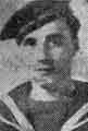 View: y08319 Able Seaman John Hibberd, Royal Navy, of Carver Street, Sheffield, wounded in France and now in hospital in Boulogne.