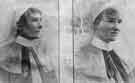 View: y08330 Left: Miss K. J. Fancourt and Miss K. H. Bolton (right) sisters at the Wharncliffe War Hospital, Sheffield both of whom have been awarded the Royal Red Cross decoration (2nd class) for services rendered during the war