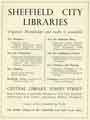 View: y09938 Advertisement for Sheffield City Libraries