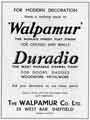 View: y09949 Advertisement for The Walpamur Co. Ltd., paints, No. 59 West Bar