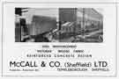 View: y09953 Advertisement for McCall and Co. (Sheffield) Ltd., Templeborough