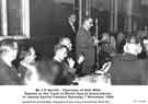 View: y11347 Mr J. P. Saville, Chairman of Hull Works Sports Association replies to the toast of Works Sports Associations in Jessop Saville Canteen Saturday 7th November 1959.