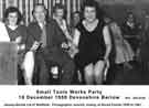 View: y11366 Small Tools Works party from Jessop Saville Ltd., Devonshire Hotel, Baslow (NB caption should read Baslow)