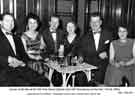 View: y11398 Jessop-Saville Ltd - Sports Club Old Time Dance at the City Hall, 10 February 1960. Corner of the bar..