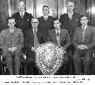 Staff team winner of the Ambulance Interdepartmental Competition at Jessop Saville Ltd., 1960