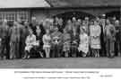 Golf competition held at Hornsea Golf Course, 21st May 1960.  Harry Lister is holding the cup.