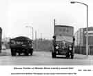 View: y11587 Lorries on Weedon Street.  From a collection of photographs belonging to Jessop Saville Ltd.