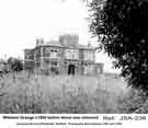 View: y11644 William Jessop and Son Ltd's Whiston Grange Research Centre from the front c.1950