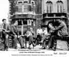 View: y11645 Group of employees outside William Jessop and Son Ltd's Whiston Grange Research Centre, c. 1952 