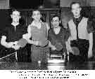 View: y11661 Jessop Saville Ltd.  Table tennis winners of Sheffield Works Sports Club c.1964