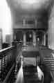 View: y11796 Broomhead Hall, Ewden Valley - entrance Hall with oak staircase from Kiveton Park, purchased by John Rimington