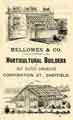 View: y12005 Advertisement for Mellowes and Co. (formerly Primrose and Co.), horticultural builders and hot water engineers, Corporation Street