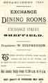 View: y12187 Advertisement for Exchange Dining Rooms, Exchange Street