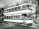 View: y12740 Sheffield Transport Committee: 468 Tramcars were in service in 1945. This car is representative of the last to be built in the Department's Queen's Road works as part of the annual replacement programme, interrupted by World War II