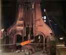 View: y12793 Moss and Gamble Bros. Ltd., Franklin Works, Fox Hill Road, Wadsley Bridge - the largest steam hammer of its kind in Great Britain