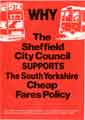 View: y12814 Why The Sheffield City Council supports the South Yorkshire cheap fares policy, c. 1982