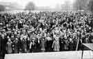 View: y13288 Opening of Cliffe Park, Dronfield on Easter Monday, 1934 -  The gift of Alderman J. G. Graves, J.P.