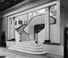 View: y13397 Staircase to Mappin Art Gallery extension, City Museum (later known as Weston Park Museum)