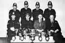 View: y13647 South Yorkshire Police: the First Aid Team achieved considerable success during the year and are pictured here with their trophies and plaques