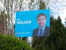 View: a01559 Poster for Simon Walker, Conservative Parliamentary Candidate, Hallam Constituency, 2015 General Election