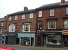 View: a04913 Shops at Fulwood Road, Broomhill showing (l. to r.) No. 261 Proove, pizza retaurant,  No. 263 Revelations, hairdressers and No. 265 David Inman, opticians