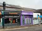 View: a04973 Flavours, takeaway, No. 196 and PJ Properties, estate agents, No. 194 Whitham Road