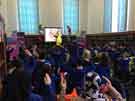 Sheffield Year of Reading 2020: Springfield School at the launch event, Central Library