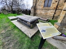 Memorial (and information board) to Sir Nathaniel Creswick (1831-1917), Christ Church, Heeley