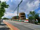 View: a05391 University of Sheffield, Social Sciences Building, Whitham Road under construction