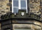 View: a05550 Castellated decoration on bay window of No 34 Victoria Street