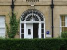 View: a05563 Decorative half-light over a door at Broom Hall, Broomhall Road